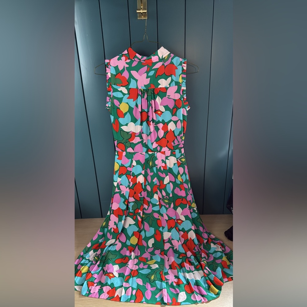 J. Crew Multicolor Floral Dress